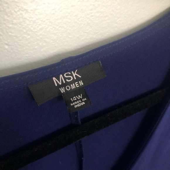 MSK Blue Cocktail dress​ - Picture 4 of 6